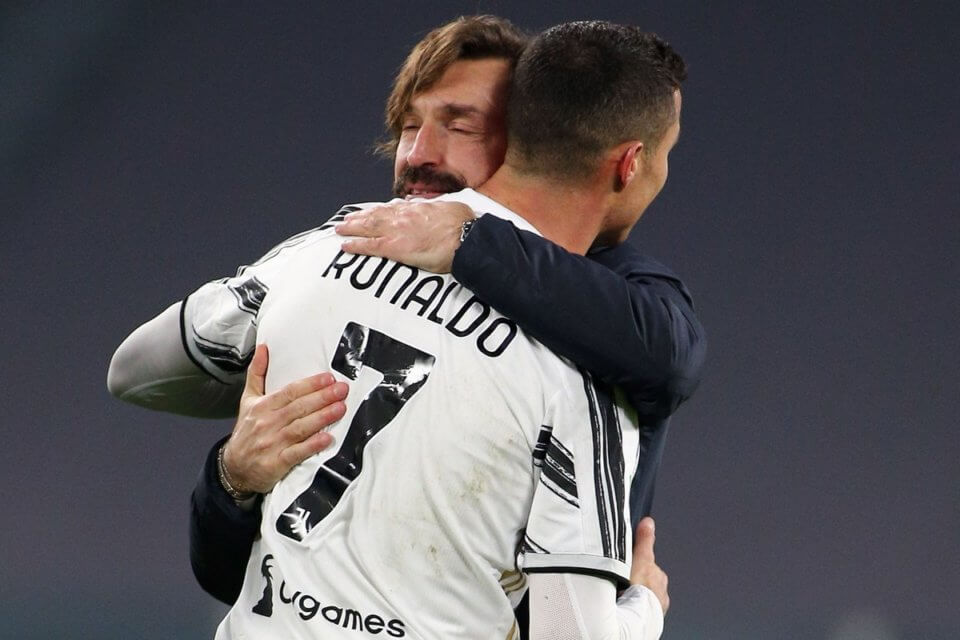 Andrea Pirlo i Cristiano Ronaldo