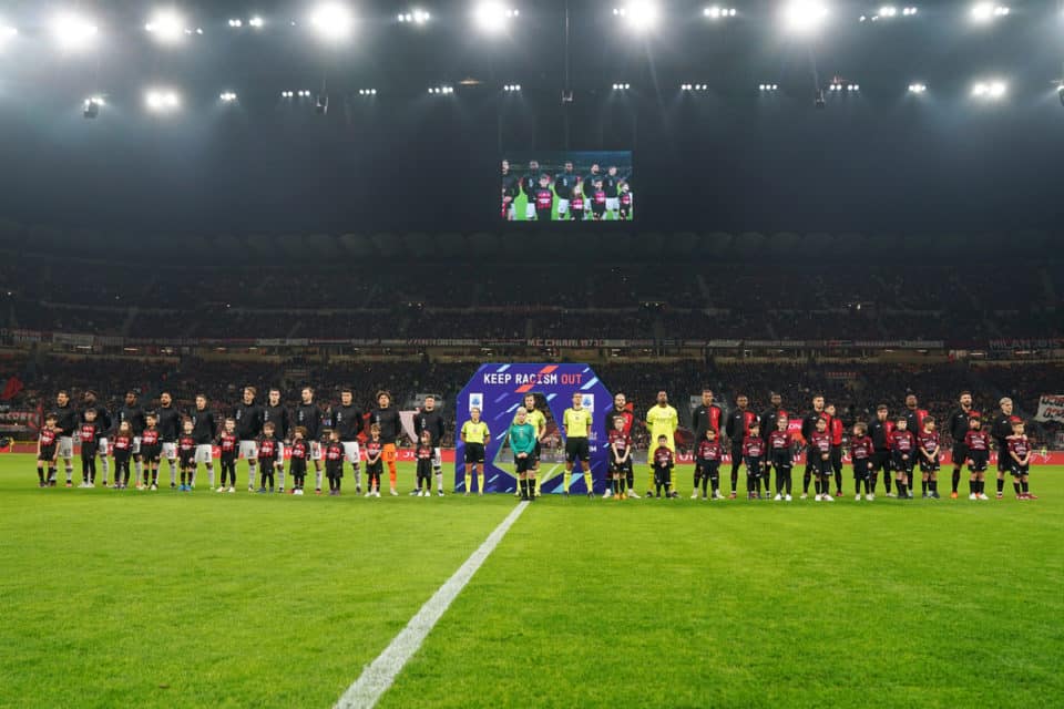 San Siro podczas meczów Milan - Salernitana